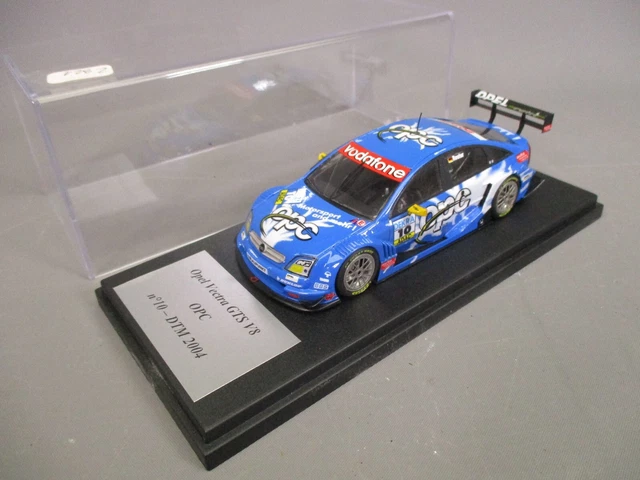 Miniature Opel Vectra GTS V8 OPC DTM 2004 N°10 Bleue - Provence Miniatures 1/43 - Occasion