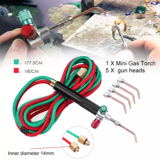 Mini Welding Gas Torch Jewelry Iron Gun Acetylene Oxygen Torch Soldering Tool