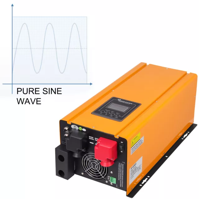 VEVOR 3 kW Onduleur Convertisseur Inverter Énergie Panneau Solaire 220-240V AC 2