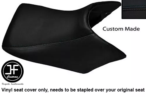 Black Automotive Vinyl Custom Fits Honda Cbf 500 600 Front 04-08 Seat Cover Only