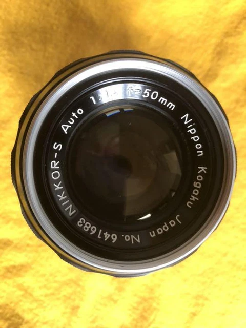 NIKON NIKKOR-S Auto 1:1 .4 f=50mm 182525