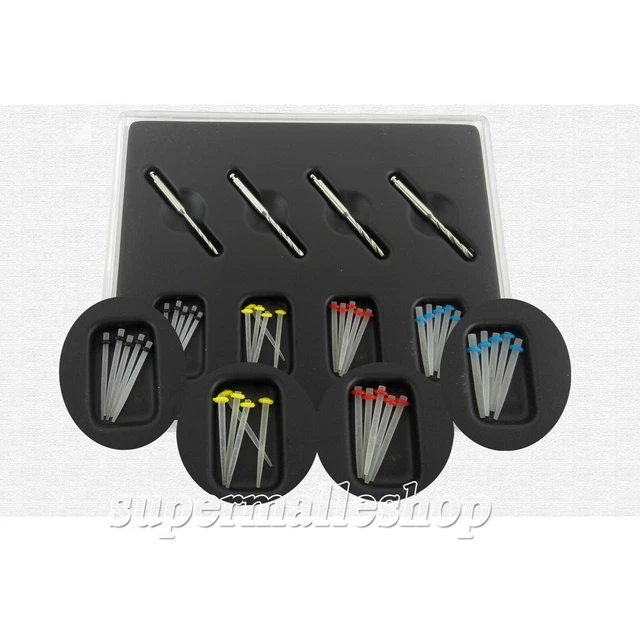 1 Box Dental Fiber Set 20 pcs Fiber Post & 4 Drills Dentist Product Super