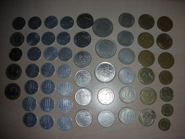 Konvolut alte Münzen GROSCHEN, FRANCS, CENTIMES, DINAR! RARITÄT!