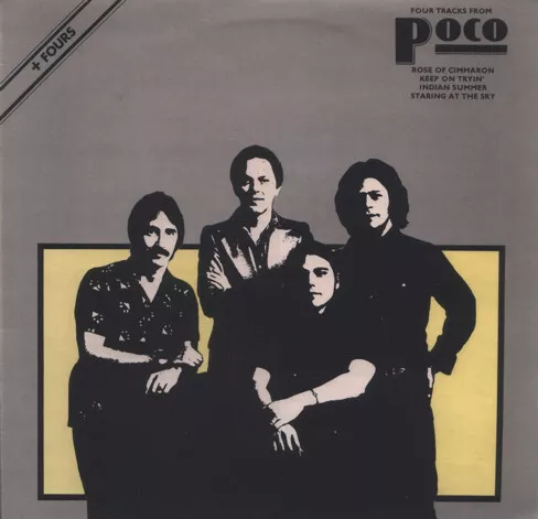 Poco - Four Tracks From Poco - Used Vinyl Record 12 - K6806z