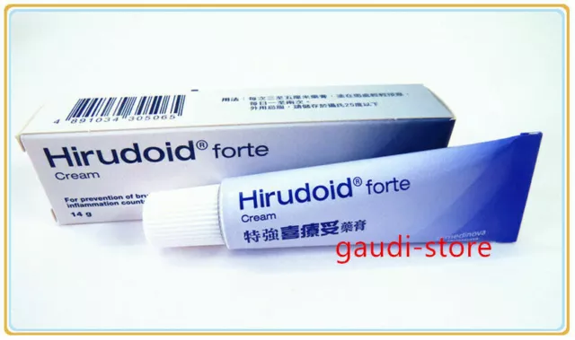 HirudoidForte cream Medinova Bruise Scar Varicose-Veins, Bruises, Keloid, 14g