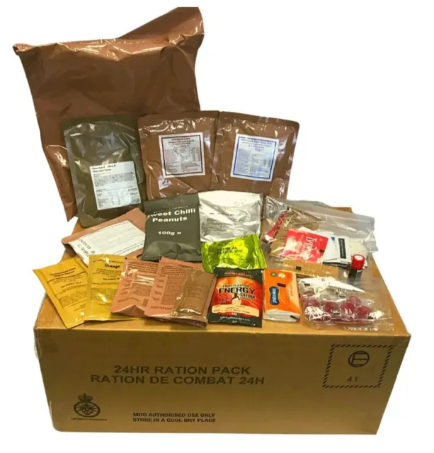 british army rations packs