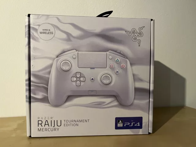 Razer Raiju Tournament Edition Gaming-Controller - Mercury/Weiß - OVP