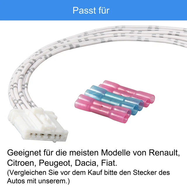 Der Stecker Für Dieses Gerät Befindet Sich Im Atapi Stecker RÜCKLEUCHTE STECKER REPARATUR für Citroen C3 II Peugeot 307 407 Licht