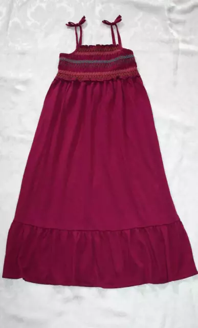 Gymboree SAVANNA SUNSET Burgundy Smocked Knit Dress NWT Sz 4