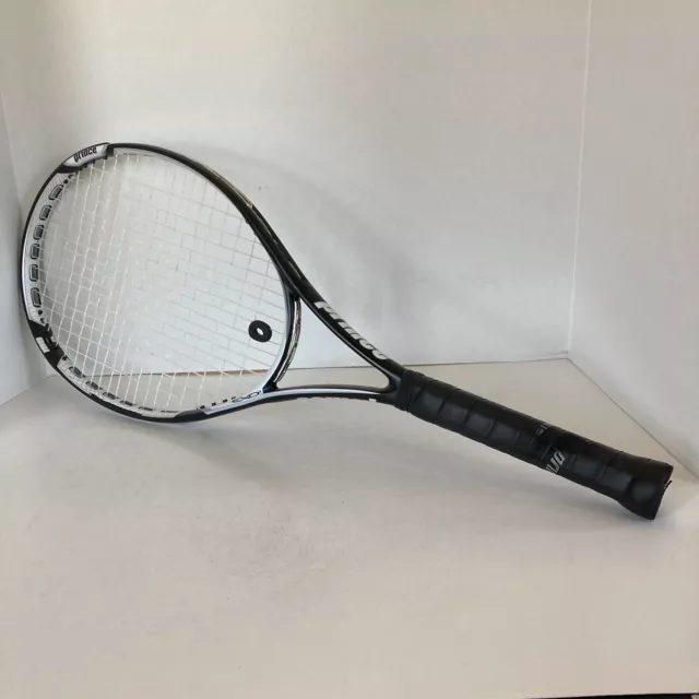 Prince EXO3 Warrior 100 head 10.6oz 4 3/8 Grip Black White Tennis Racquet Racket
