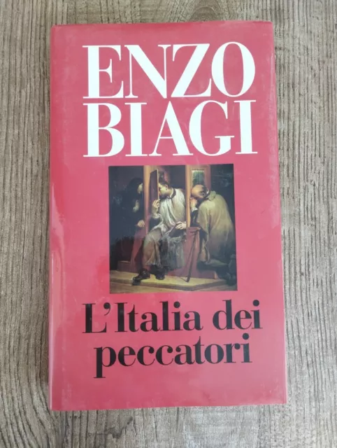 LIBRO L'ITALIA DEI PECCATORI di ENZO BIAGI PRIMA EDIZIONE CLUB DEL 1992