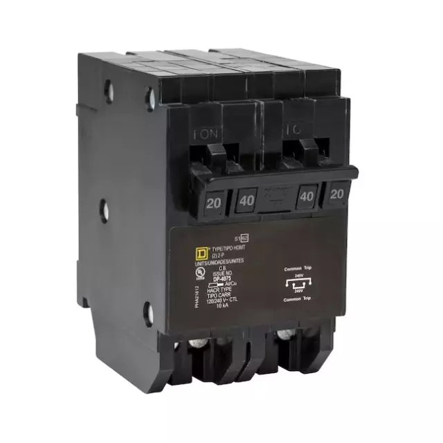 HOMT220240 - Quad tandem circuit breaker, Homeline