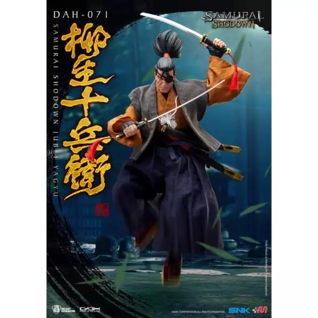 Samouraï Shodown Dah Jubei Yagyu Figurine 1  9 21 CM BEAST KINGDOM