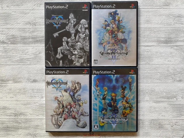 SONY PlayStation 2 PS2 Kingdom Hearts Ⅰ＆ Ⅱ & Final Mix 4games set from...