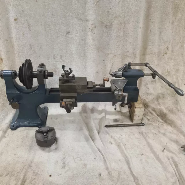 Vintage German precision bench lathe tool/watch maker/jewellers rare cantilever