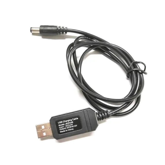 DC 5V to DC 9V 12V Step-up USB Converter Adapter Cable USB Power Boost Line