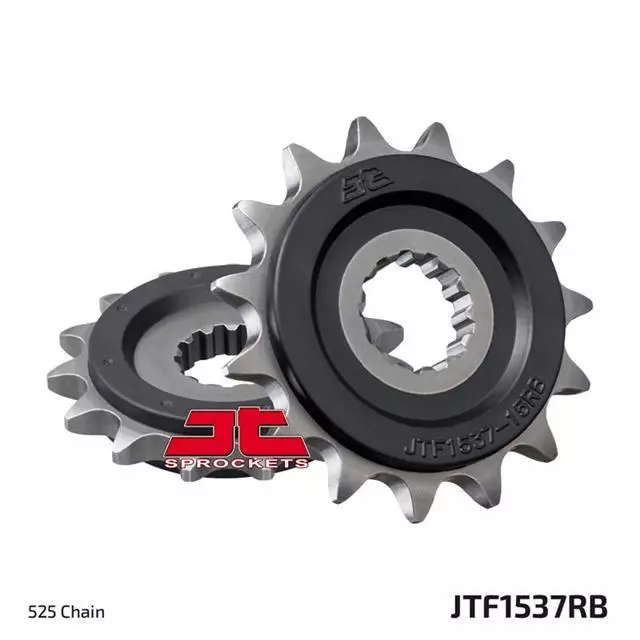 JT Quiet Rubber Front Sprocket 15T Fits Kawasaki Z1000 SX 2011 - 2017 2018 2019