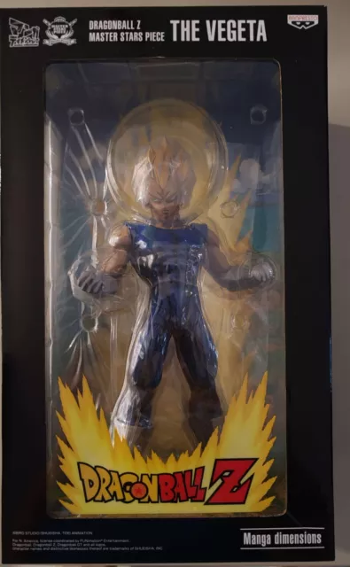 Dragon Ball Z Master Stars Piece Manga Dimensions The Vegeta Banpresto Bandai