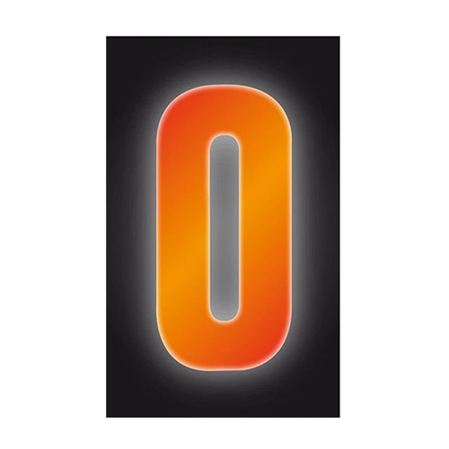 4x Wheelie Bin House Number Sticker VINYL Number 1-99 LARGE 19cm Recycling Box e