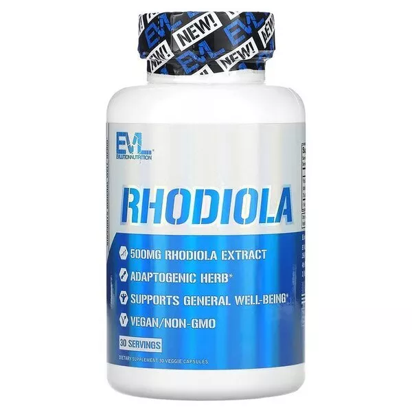 EVLution Nutrition Rhodiola - 30 Vcaps