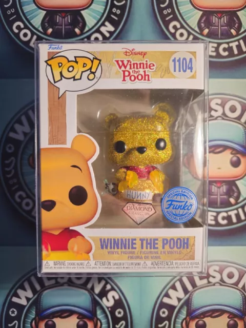 Disney 1104 Winnie The Pooh Diamond Glitter Special Edition Funko Pop