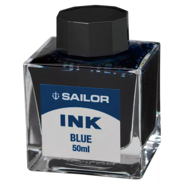 Sailor Jentle Bottled for Fountain Pens Ink in BLUE - 50 mL - NEW  Made in Japan