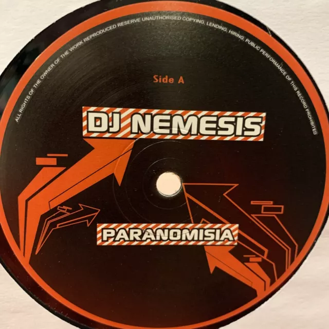 DJ NEMESIS / DIGITAL STORM KB Mix Bounce Donk Hard House 12” DJ Vinyl