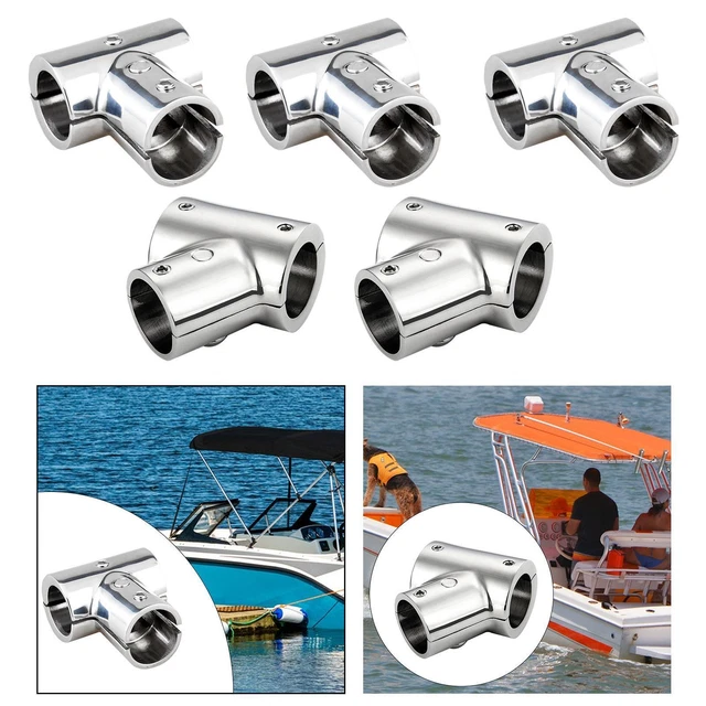 Support 3 Broches Inox Pour Bateau – Câble De Mat – Accessoire Marine Neuf