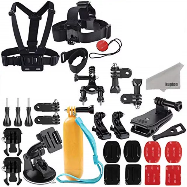 NEUF (port offert) : Lot nombreux accessoires pour Gopro HERO 4 5 6 7 8 9 10 11