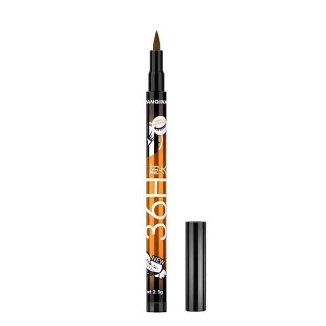 Black 36H Waterproof Pen Precision Liquid Eyeliner Eye Makeup Liner C6B1
