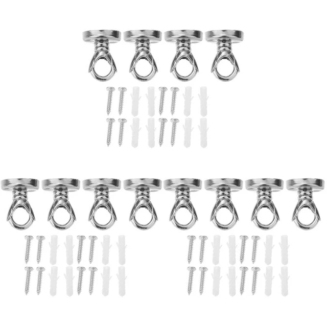 12 Pcs Iron Hook Plant Hanger Ceiling Hooks for Hanging Plants