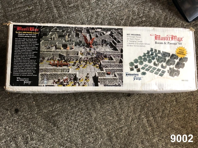 Dwarven Forge Master Maze Room & Passage Set. MM02