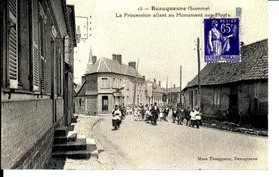 (S-28245) FRANCE - 80 - BEAUQUESNE CPA      TRONGNEUX  ed.