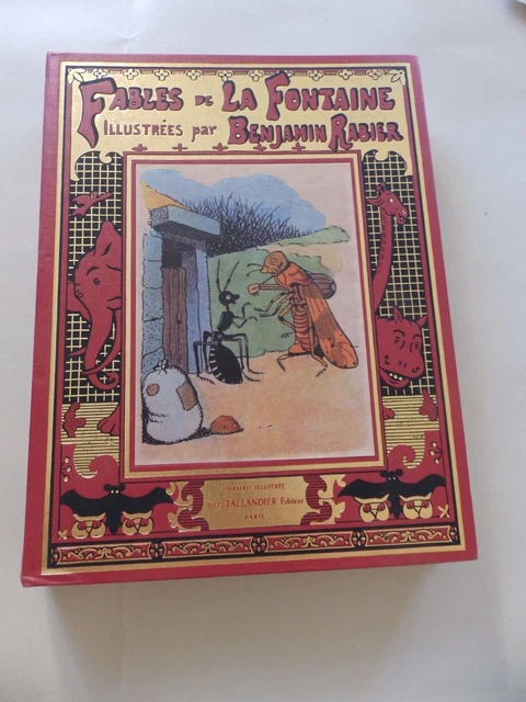 Fables De La Fontaine Illustrees Par Benjamin Rabier