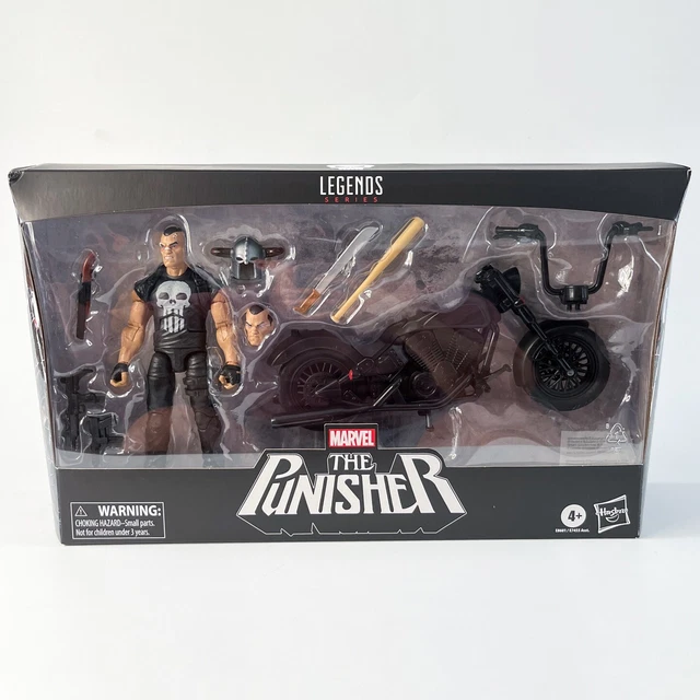 MARVEL LEGENDS PUNISHER & MOTORCYCLE Figure Deluxe Box Set Riders