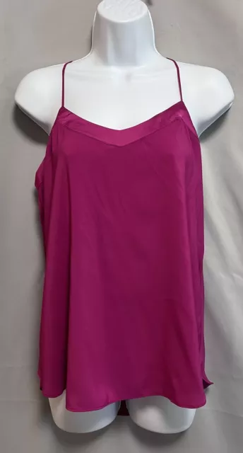 Express Women's Sz Small Sleeveless Pink Top Tank Blouse  Spaghetti Strap