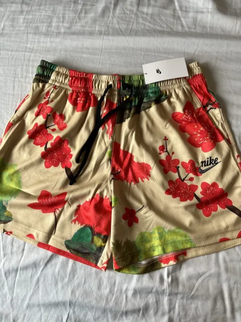 Nike Cherry Blossom Casual Shorts FN1843-783 Men’s Size Medium (A1) $70