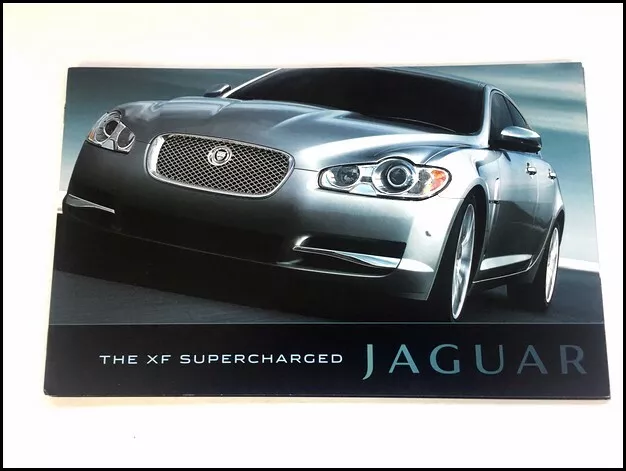 2010 Jaguar XF Supercharged XFR Original Car Sales Brochure Catalog