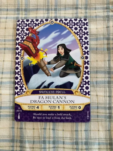 Disney Sorcerers of The Magic Kingdom - Fa Mulan's Dragon Cannon - Card 06