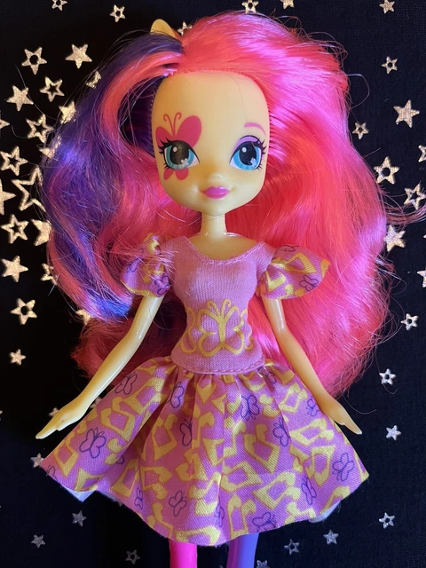 MY LITTLE PONY Equestria Girls Rainbow Rocks Fluttershy Doll £12.00 ...