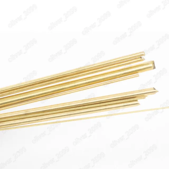 Brass Round Rods Brass Stick Solid Brass Thin Round Rod Length 250mm Select Dia.