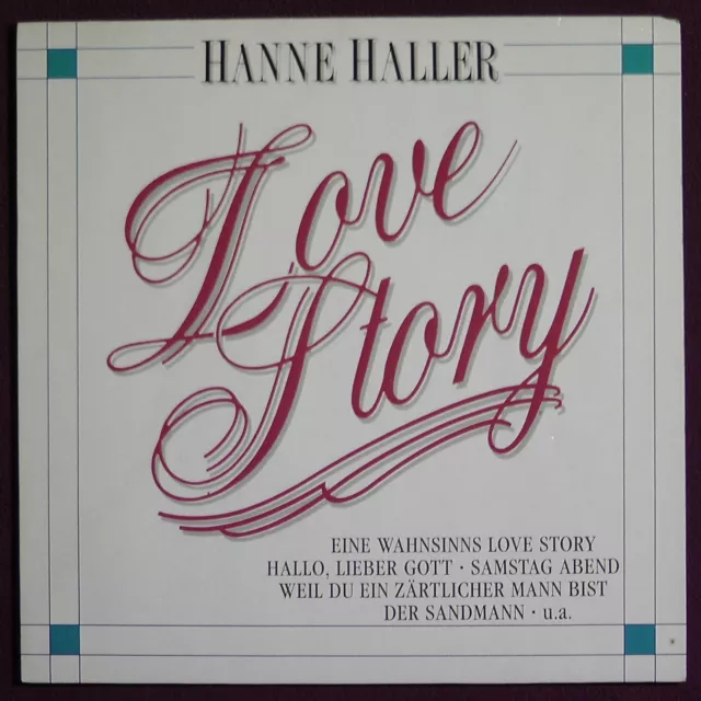 Hanne Haller - Lovestory - LP Vinyl 1982-87 - 831794