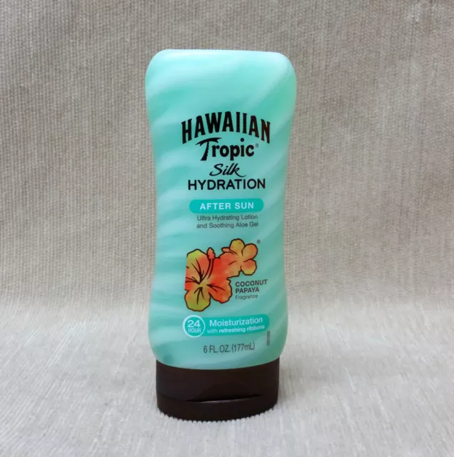 Hawaiian Tropic Silk Hydration After Sun Body Lotion Coconut Papaya 6 oz 177 mL