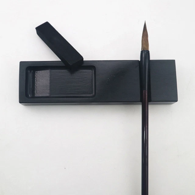 1pc Inkstone Chinesische Kalligraphie Liefert Malerei Tinte Stein 11
