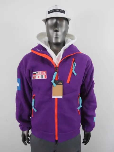 Mens The North Face TAE Trans-Antarctica 1990 Expedition Fleece Jacket - Purple