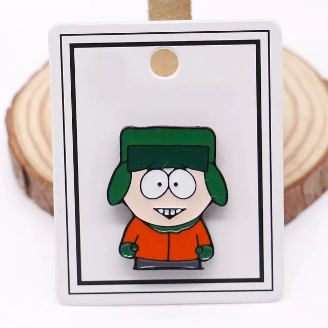 SOUTH PARK KYLE BROFLOVSKI Pin's Métal Emaillé Cartman Kenny Badge Idée Cadeau 3