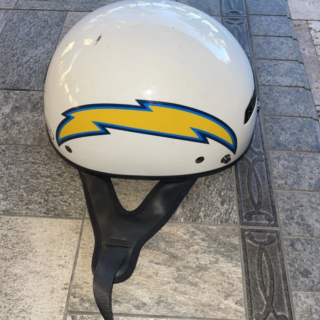 BBH  San Diego Chargers NFL MOTORCYCLE HELMET Medium VGC 3