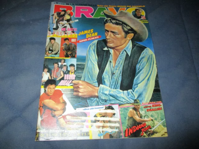 Bravo 19.7.1984 30/84 mit James Dean Poster Heft komplett