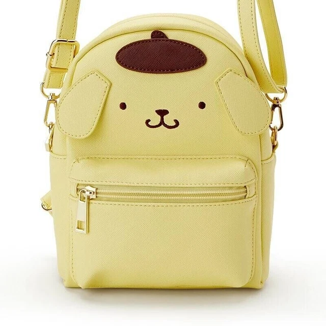 Yellow Pochacho Kawaii Mini Book Bag Sanrio Small Shoulder Purse