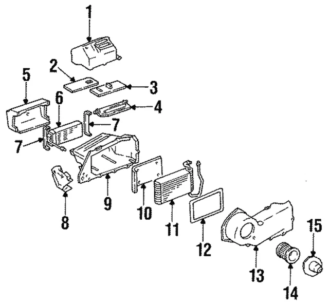 Genuine GM Heater Control Valve 03047880
